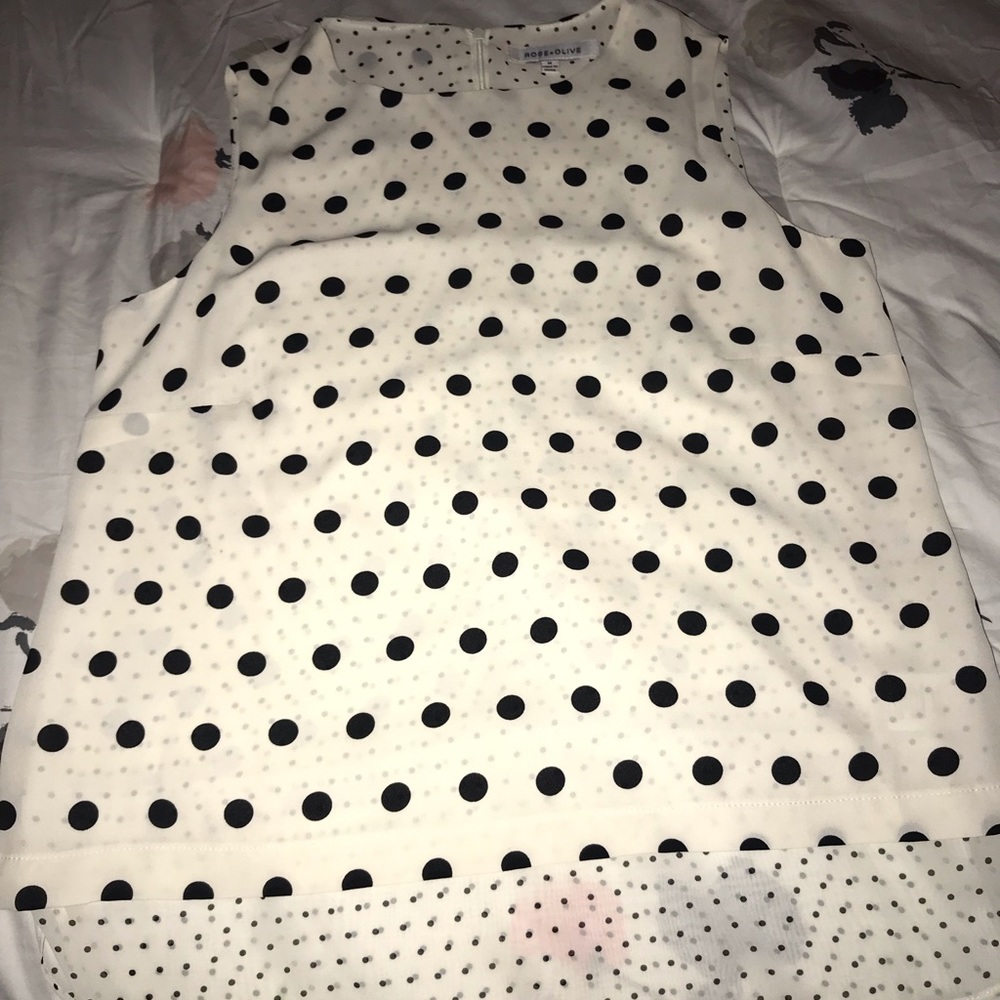 Polka dot Tank top